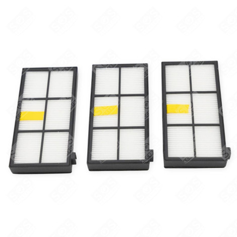 KIT OF 3 ADAPTABLE FILTERS ROBOT VACUUM CLEANER - 820292, 4415864