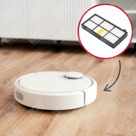 KIT OF 3 ADAPTABLE FILTERS ROBOT VACUUM CLEANER - 820292, 4415864