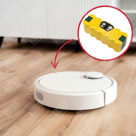 COMPLETE BATTERY ROBOT VACUUM CLEANER - 80504