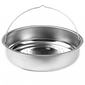 8L stainless steel steamer basket diam 228 for pressure cooker 235mm