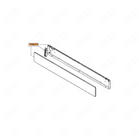 GROUPE PORTE GAS / ELECTRIC OVENS - 696138566, 69613B567