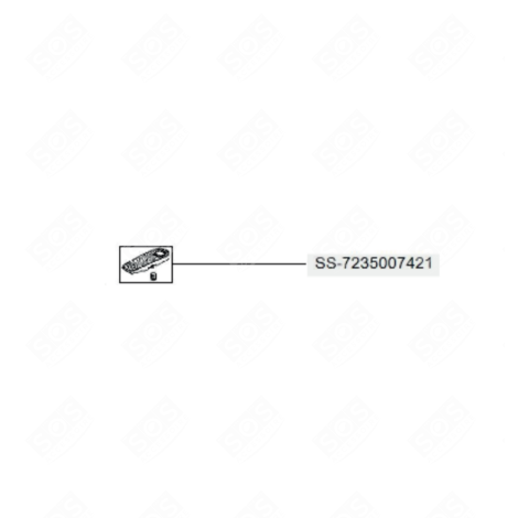 LEVIER, VERROU GRIS VACUUM CLEANER  - SS-7235007421