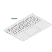 Clavier complet (repère NKDECK0)