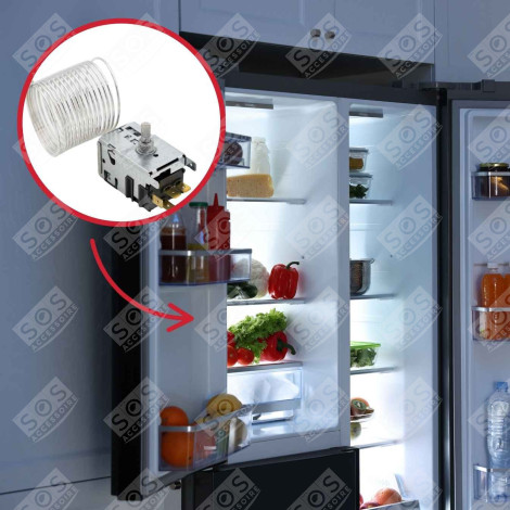 DANFOSS THERMOSTAT NO. 6 REFRIGERATOR, FREEZER - AS0003932