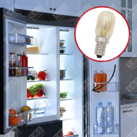 LAMP E14 15 230V REFRIGERATOR, FREEZER - 00542097