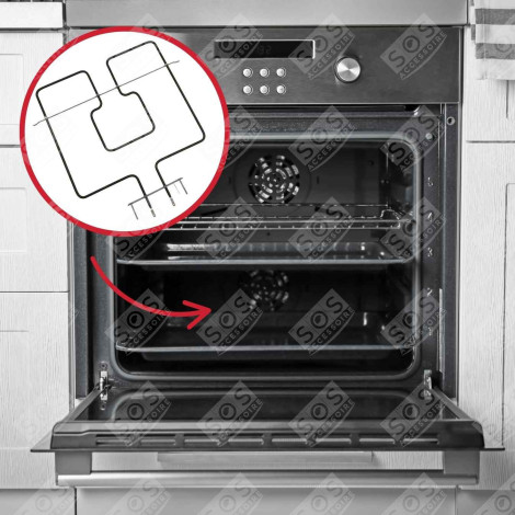 GRILL HEATING ELEMENT GAS / ELECTRIC OVENS - 480121104184