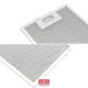 470X193MM CBT62 RT623 METAL FAT FILTER EXTRACTOR HOOD - 49024660