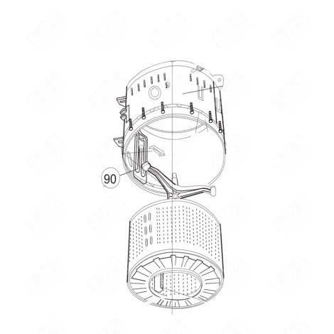 RÉSISTANCE 1800W WASHING MACHINES - 73940