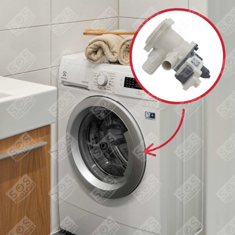 DRAIN PUMP WASHING MACHINES - 00142154, 00144487