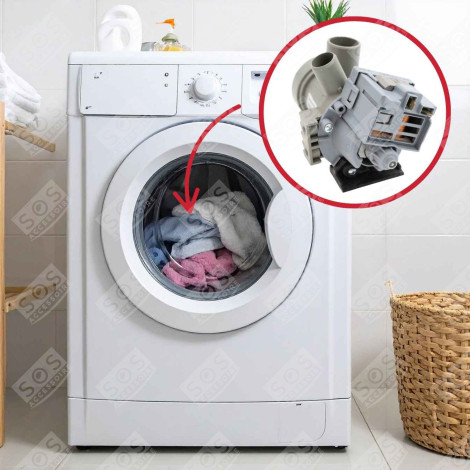 DRAIN PUMP WASHING MACHINES - 481936018203
