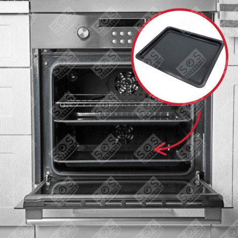PLAQUE LÈCHE FRITES  425X360X2 GAS / ELECTRIC OVENS - 3870287202