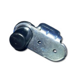 Bottom fridge door stopper