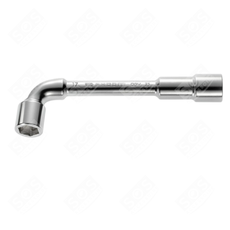CLÉ À PIPE DÉBOUCHÉE FORGÉE 6 PANS 13 MM  SMALL HOUSEHOLD APPLIANCE - 31485111967, 3148511196700