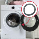 DOOR SEAL (GASKET) WASHING MACHINES - 2946500700,  2946502300
