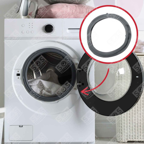DOOR SEAL (GASKET) WASHING MACHINES - 2946500700,  2946502300