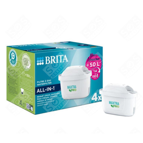 PACK DE 3 CARTOUCHES BRITA MAXTRA D'ORIGINE KETTLE, WATER FILTER JUG - 1050415