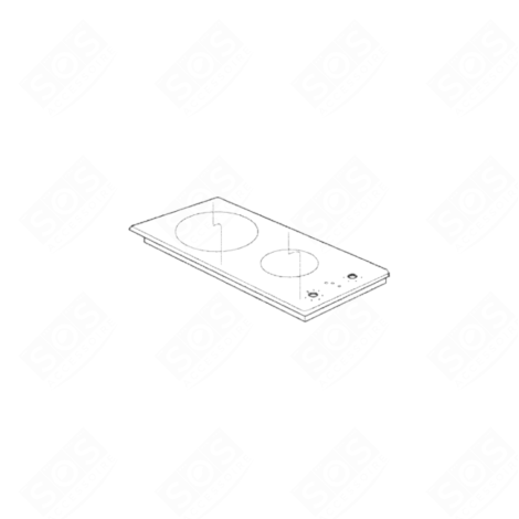 DESSUS VITROCÉRAMIQUE ELECTRIC / GAS HOBS - 72X1146