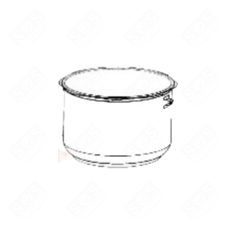 CUVE 8L INOX PRESSURE COOKER - SS-980531