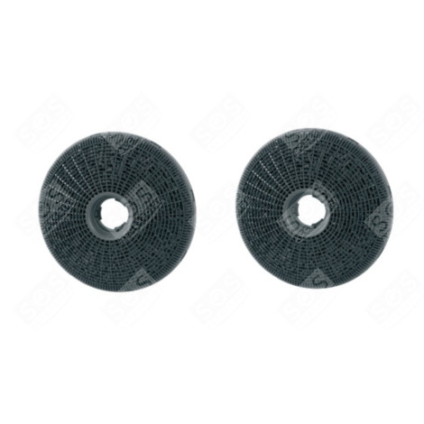 LOT DE 2 FILTRES À CHARBON EXTRACTOR HOOD - 74X3895