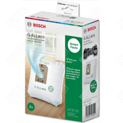 LOT DE 4 SACS G ALL ECO VACUUM CLEANER  - 17008892