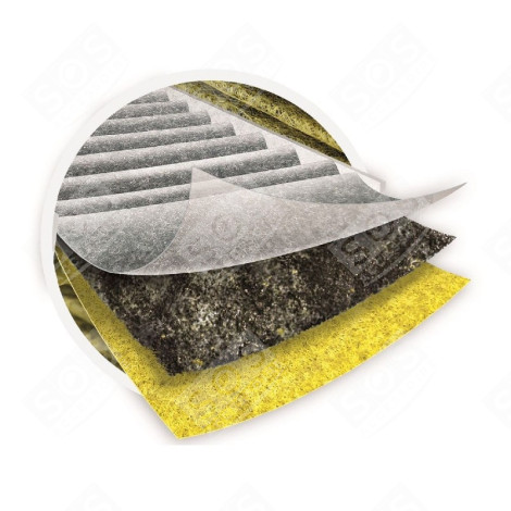 FILTRE À CHARBON ACTIF EXTRACTOR HOOD - 11018701