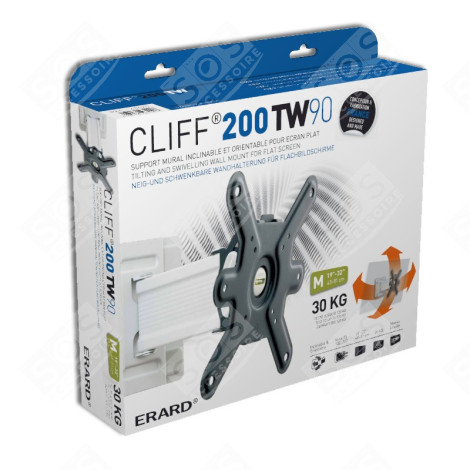 SUPPORT TV MURAL CLIFF 200TW90 TELEVISIONS / TVS - 200TW90, 043420