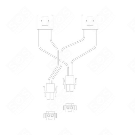 THERMOSTAT D'ORIGINE REFRIGERATOR, FREEZER - 2263022135