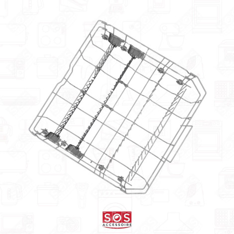 BOTTOM RACK (ORIGINAL) DISHWASHER - 00680997, 00213536