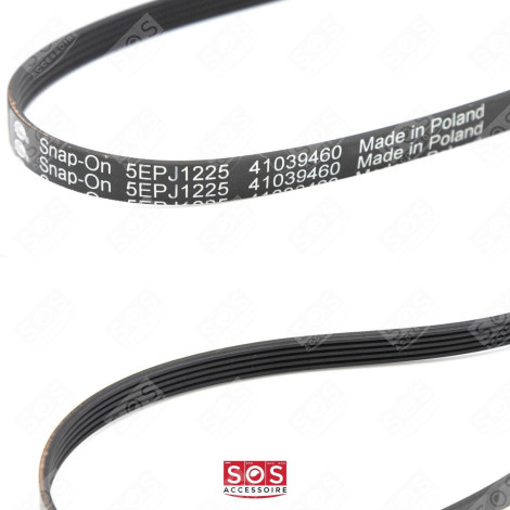 ORIGINAL BELT 1225J5 WASHING MACHINES - 41039460, 268537