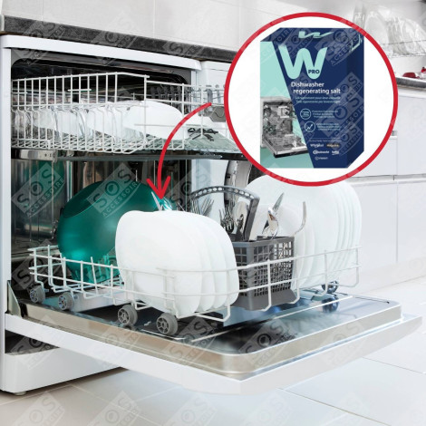 ORIGINAL BOX OF REGENERATING SALT 1 KG DISHWASHER - 484000008555, DWS115
