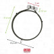 ORIGINAL CIRCULAR HEATING ELEMENT 2000W 210 X 195 X 29 INT 24 GAS / ELECTRIC OVENS - C00311196, C00313065