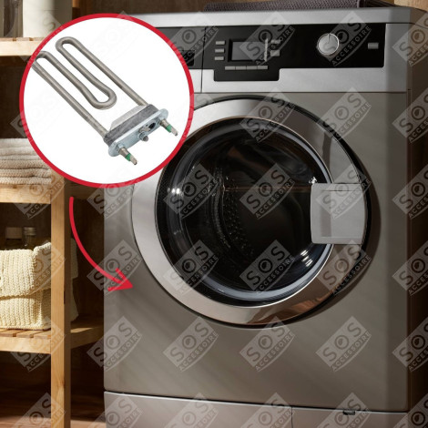 HEATING ELEMENT (ORIGINAL) WASHING MACHINES - C00380151, 481010906688