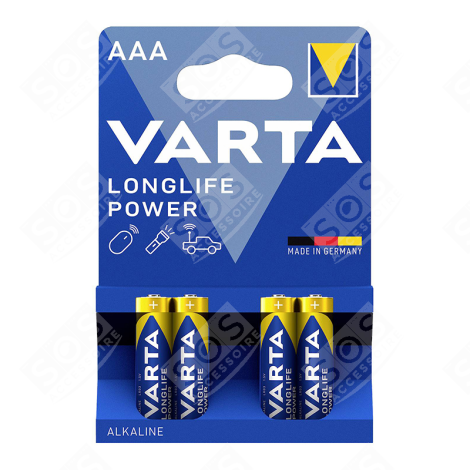 SET OF 4 AAA LR03 ALKALINE BATTERIES ACCESSORIES AND MAINTENANCE  - 4903121414