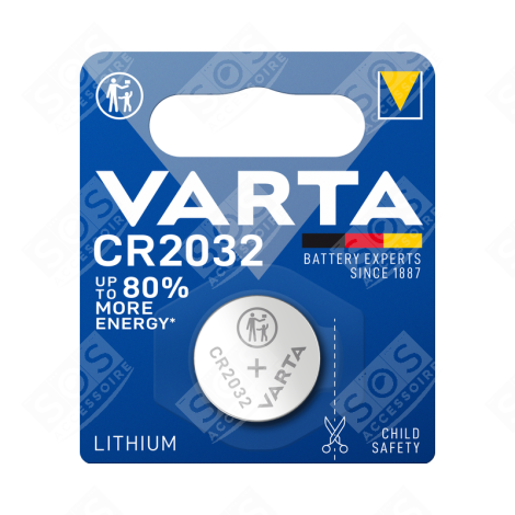 BUTTON CELL CR2032 3V ACCESSORIES AND MAINTENANCE  - 6032101401