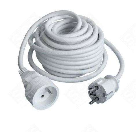 RALLONGE 10/16A 10M BLANCHE ELECTRICITY, SMART HOME TECHNOLOGY - 192110