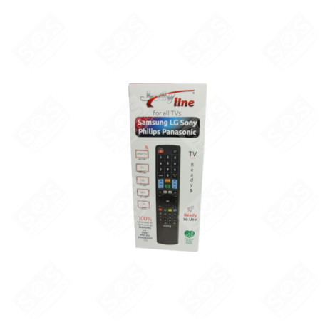 TELECOMMANDE DEDIEE 5 MARQUES TELEVISIONS / TVS - READY5