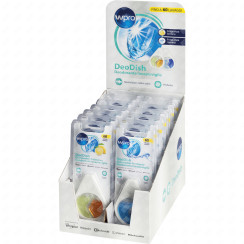 Présentoir de 16 désodorisants Déodish powerpro