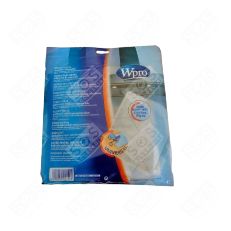 FILTRE UNIVERSEL EXTRACTOR HOOD - 484000008526