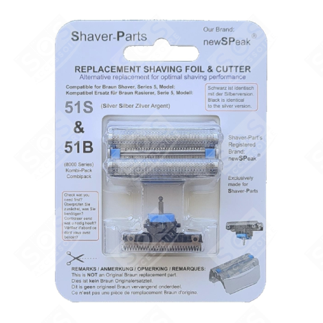 COUTEAU ET GRILLE ELECTRIC SHAVER - AL-N2