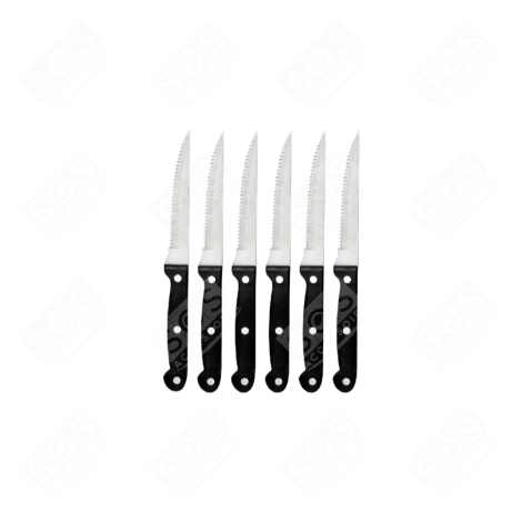 BOÎTE DE 6 COUTEAUX À STEAK D'ORIGINE KITCHEN UTENSIL - 