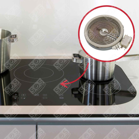 FOYER RADIANT D'ORIGINE ELECTRIC / GAS HOBS - AS0075628