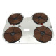 INDUCTEUR 4F-180 X4 ELECTRIC / GAS HOBS - AS0070233
