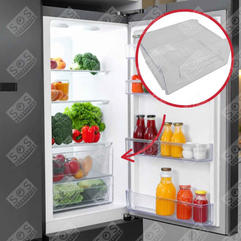 TIROIR SUPÉRIEUR D'ORIGINE REFRIGERATOR, FREEZER - AS0080320