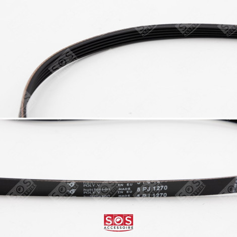 1270 J5 DRIVE BELT WASHING MACHINES - 6602-003939