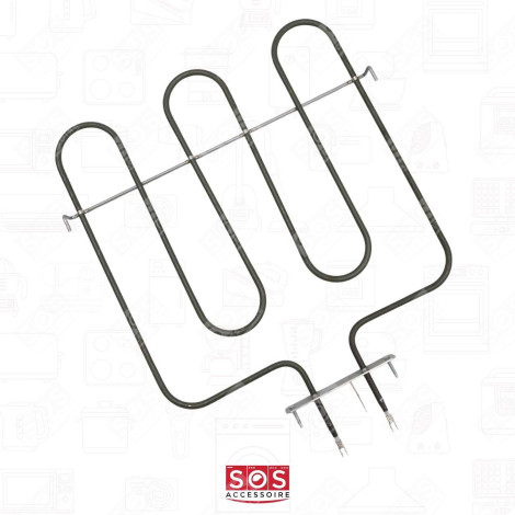 GRILL HEATING ELEMENT (TOP) 1,000W + 2,100W GAS / ELECTRIC OVENS - 74X2310