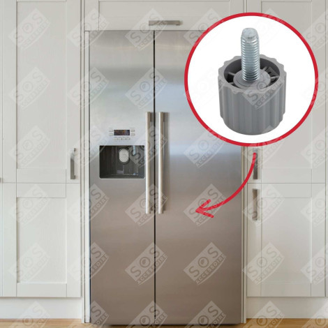 PIED RÉGLABLE D'ORIGINE REFRIGERATOR, FREEZER - AS0072000
