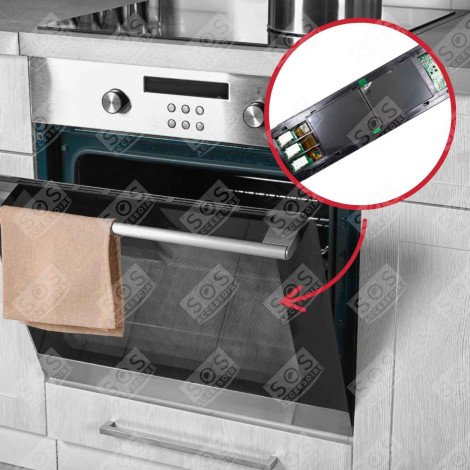 CARTE ÉLECTRONIQUE, MODULE D'AFFICHAGE D'ORIGINE GAS / ELECTRIC OVENS - AS0080270