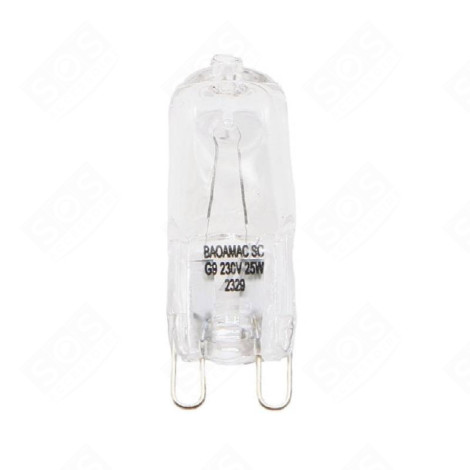 AMPOULE HALOGENE G9 25W 230V GAS / ELECTRIC OVENS - 83140527