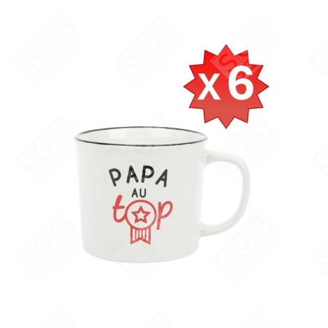 TASSES PAPA AU TOP X6 D'ORIGINE KITCHEN UTENSIL - 534094