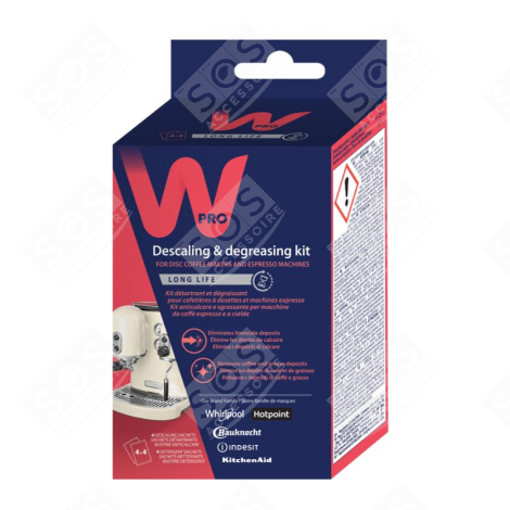 KIT DÉTARTRANT DÉGRAISSANT D'ORIGINE COFFEE MAKER, ESPRESSO - C00859352